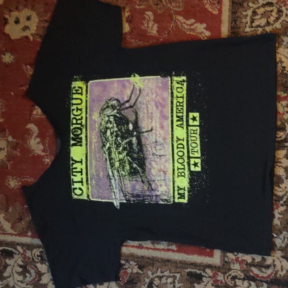 Official City Morgue My Bloody American Tour T-Shirt